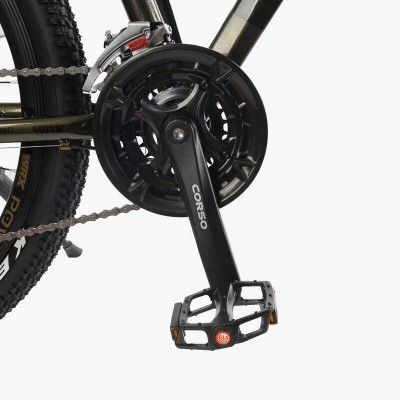 Велосипед Спортивний Corso «X-POWER» 27.5" дюймів PW-20097 рама алюмінієва 17``, обладнання Shimano Altus 24 швидкості, вилка ZOOM, зібран на 75 в магазині autoplus, з доставкою по Україні, краща ціна