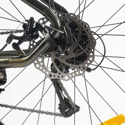 Велосипед Спортивний Corso «X-POWER» 27.5" дюймів PW-20097 рама алюмінієва 17``, обладнання Shimano Altus 24 швидкості, вилка ZOOM, зібран на 75 в магазині autoplus, з доставкою по Україні, краща ціна