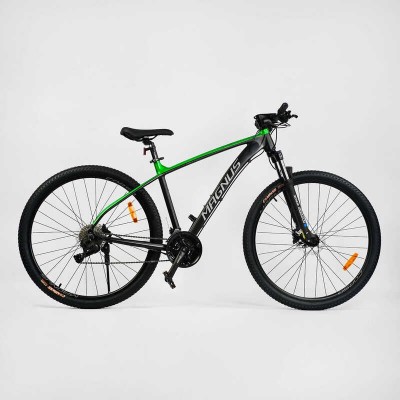 Велосипед Спортивний Corso Magnus 29 MG-80055 рама алюмінієва 19 , гідравлічні гальма Shimano, обладнання L-TWOO 27 швидкостей
