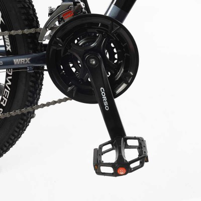 Велосипед Спортивний Corso «X-POWER» 27.5" дюймів PW-30160 рама алюмінієва 17``, обладнання Shimano Altus 24 швидкості, вилка ZOOM, зібран на 75 в магазині autoplus, з доставкою по Україні, краща ціна