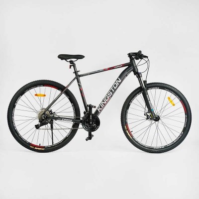 Велосипед Спортивний Corso Kingston 29 KN-29125 рама алюмінієва 21``, обладнання L-TWOO 27 швидкостей, зібраний на 75 в магазині autoplus, з доставкою по Україні, краща ціна