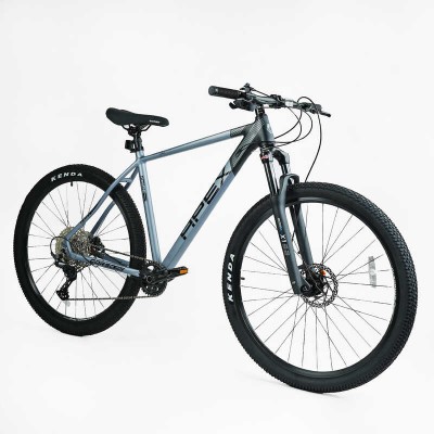 Велосипед Спортивний Corso "APEX" PX-29157 рама алюмінієва 21``, обладнання Shimano Deore 12 швидкостей, вилка Santour повітряна, зібран на 75 в магазині autoplus, з доставкою по Україні, краща ціна