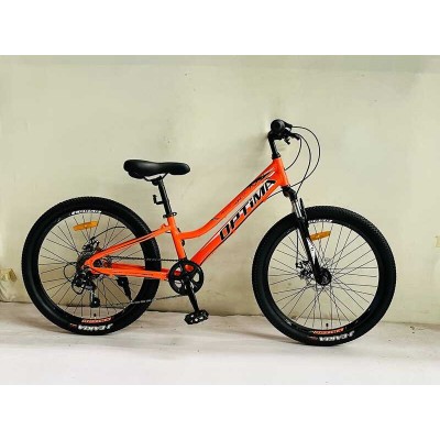 Велосипед Спортивний Corso «Optima» 24" дюйми TM-24215 (1) рама алюмінієва 11``, обладнання Shimano 21 швидкість, зібран на 75