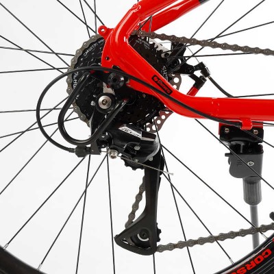 Велосипед Спортивний Corso «X-POWER» 27.5" дюймів PW-49580 рама алюмінієва 15``, обладнання Shimano Altus 24 швидкості, вилка ZOOM, зібран на 75 в магазині autoplus, з доставкою по Україні, краща ціна
