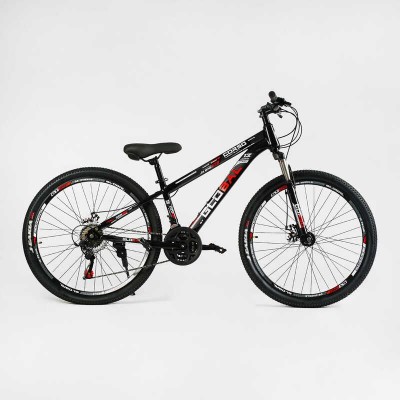 Велосипед Спортивний Corso 26" дюймів «Global» GL-26950 (1) рама сталева 13’’, обладнання Saiguan 21 швидкість, зібран на 75