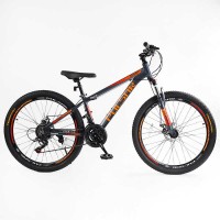 Велосипед Спортивний Corso «PULSAR» 26" дюймів PL-26318 рама алюмінієва 13’’, обладнання Shimano 21 швидкість, зібран на 75