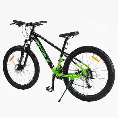 Велосипед Спортивний Corso «X-POWER» 27.5" дюймів PW-76300 рама алюмінієва 15``, обладнання Shimano Altus 24 швидкості, вилка ZOOM, зібран на 75 в магазині autoplus, з доставкою по Україні, краща ціна