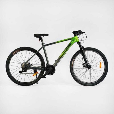 Велосипед Спортивний Corso Leroi 27.5 LR-27036/29036 рама алюмінієва 19``, обладнання L-TWOO 27 швидкостей, вилка MOMA, зібраний на 75