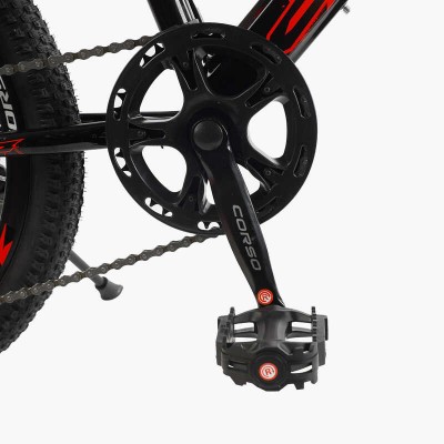 Дитячий спортивний велосипед 20’’ Corso «CRANK» CR-20257 сталева рама, обладнання LTWOO-A2, 7 швидкостей, зібран на 75 в магазині autoplus, з доставкою по Україні, краща ціна