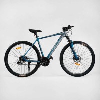 Велосипед Спортивний Corso X-Force 29 XR-29618 рама алюмінієва 21 , обладнання Shimano Altus, 24 швидкості, вилка MOMA, зібраний на 75