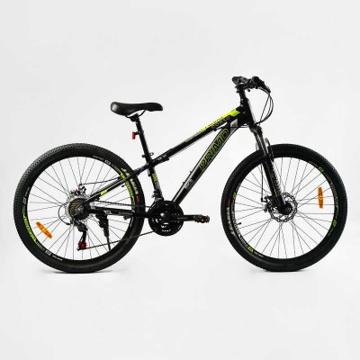 Велосипед Спортивний CORSO «PRIMO» 26" дюймів RM-26311 (1) рама алюмінієва 13``, обладнання SAIGUAN 21 швидкість, зібран на 75 в магазині autoplus, з доставкою по Україні, краща ціна