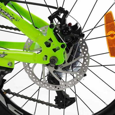 Дитячий спортивний велосипед 20’’ Corso «CRANK» CR-20630 сталева рама, обладнання LTWOO-A2, 7 швидкостей, зібран на 75 в магазині autoplus, з доставкою по Україні, краща ціна