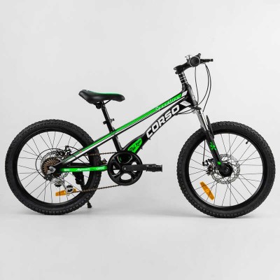 Дитячий спортивний велосипед 20'' CORSO Speedline MG-74290 магнієва рама, Shimano Revoshift 7 швидкостей, зібраний на 75.