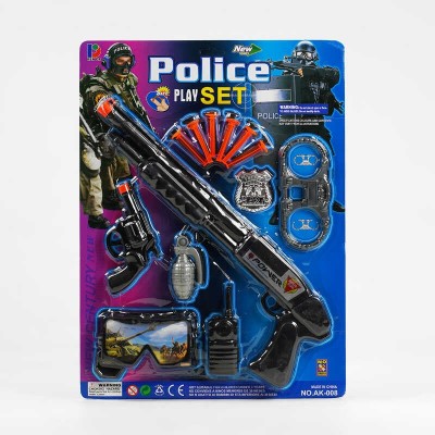 Набір поліції AK 008 ,зброя, обмундирування поліцейського в магазині autoplus, з доставкою по Україні, краща ціна