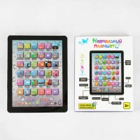 Планшет з абеткою TK - 00921 WToys , ОЗВУЧУВАННЯ УКРАЇНСЬКОЮ МОВОЮ, абетка, слова, вірші, загадки, казки, пісні, скоромовки