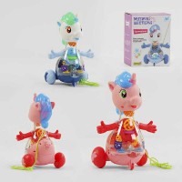 Музична єдиноріжка 32917 WToys , УКРАЇНСЬКЕ ОЗВУЧУВАННЯ, шестерні, пісня, підсвічування, автоматичний рух
