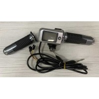 Комплект ручок газу для ектровелосипеда M27106 (100) напруга 36V, права ручка з екраном, замок запалювання, ключі