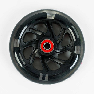 Колесо для 3-х колісного самокату MAXI YT-74009/113 (50) ЦІНА ЗА 2 ШТУКИ В УПАКОВЦІ, матеріал PU, 120 мм, підшипник ABEC-7, в пакеті