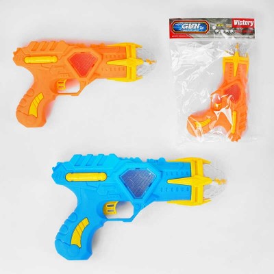 Дитячий іграшковий пістолетік 758 ,2 кольри, 3D підсвічування, звуки