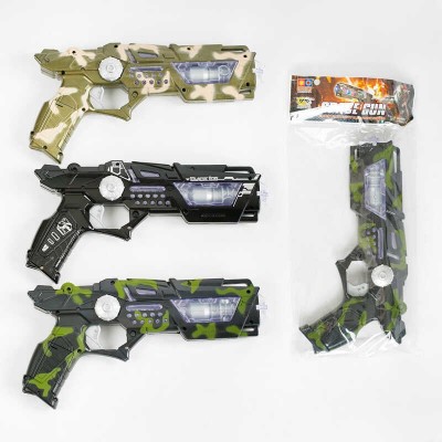 Дитячий іграшковий пістолетік 999 S-7 A (96/2) 3 види, світло, звук, у пакеті в магазині autoplus, з доставкою по Україні, краща ціна