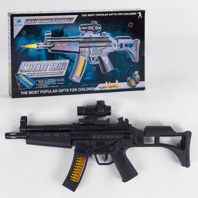 Дитячий іграшковий автоматик 804 В-1 (60/2) підсвічування, звуки пострілів в магазині autoplus, з доставкою по Україні, краща ціна