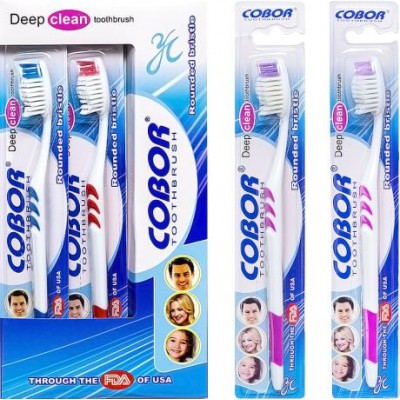 Зубні щітки "Cobor" 19см Е-918