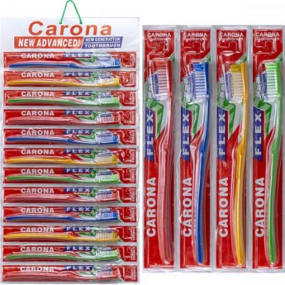 Зубні щітки " CARONA" на блістері 651
