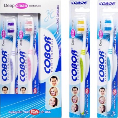 Зубні щітки "Cobor" 19см Е-923