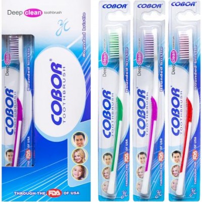 Зубні щітки "Cobor" 19см Е-603